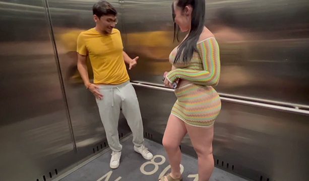 Em098 Thick Brunette Busty Moaning like a Bitch